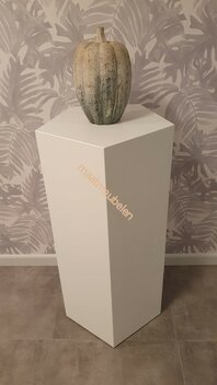  Zes -vijf- acht hoekige decoratieve zuil / sokkel / pilaar op kleur gelakt kies uw afmeting.