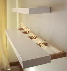 Zwevende plank of schap op maat