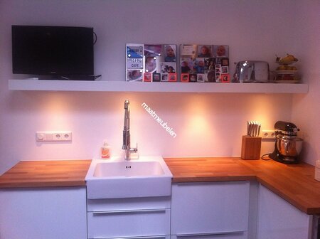 Zwevende plank of schap op maat