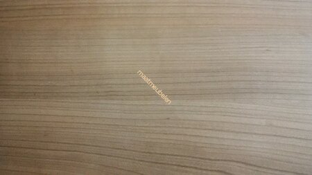 formica HPL  - -Duropal -- R5681 TR -- kersenhout Havanna  --