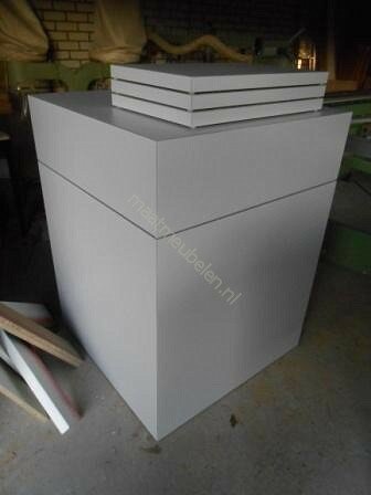 Schilderklare Decoratieve Kubus van MDF elke afmeting leverbaar