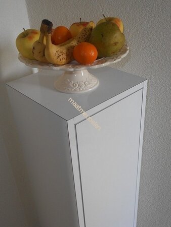 Zijdeglans wit gladde formica HPL  --Abet Laminati--