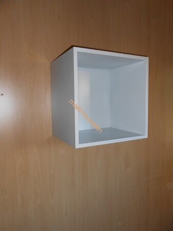 Decoratieve open Kubus van MDF kies uw afmeting