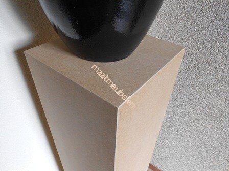 Bouwpakket Decoratieve zuil / sokkel / pilaar  van MDF elke afmeting leverbaar