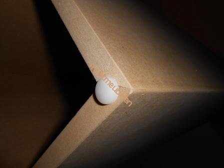 Schilderklare Decoratieve zuil / sokkel / pilaar  van MDF elke afmeting leverbaar