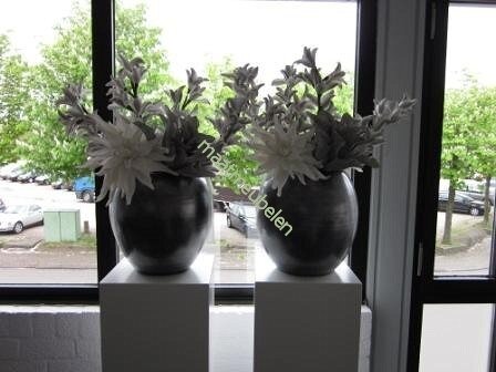 Op kleur gespoten, Decoratieve zuil / sokkel / pilaar kies uw afmeting. 