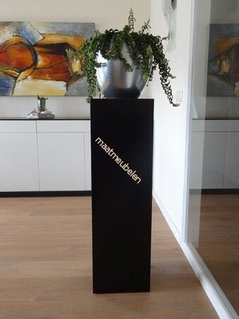 Op kleur gelakte, Decoratieve zuil / sokkel / pilaar kies uw afmeting.