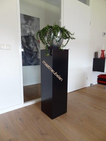 Op kleur gelakte, Decoratieve zuil / sokkel / pilaar kies uw afmeting.