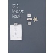 Magneetbord krijtbord magnetisch. 1 mm dik, op HPL basis. (formica)