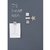 Magneetbord krijtbord magnetisch. 1 mm dik, op HPL basis. (formica)