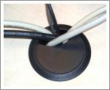 60 mm Kabeldoorvoer Zwart 